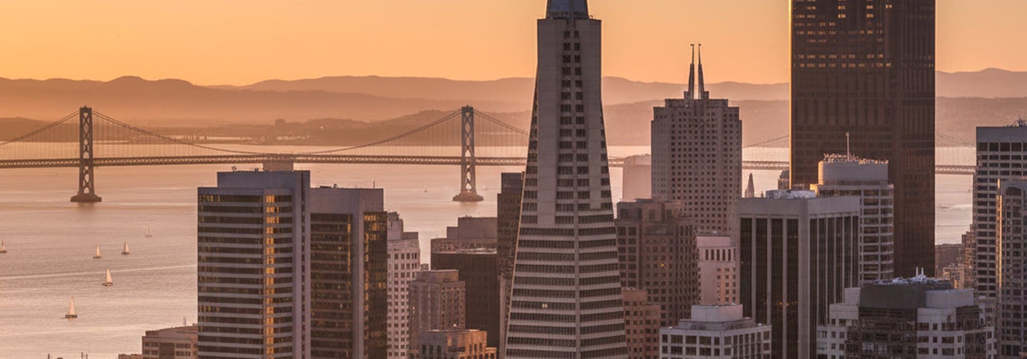 San Francisco at golden hour